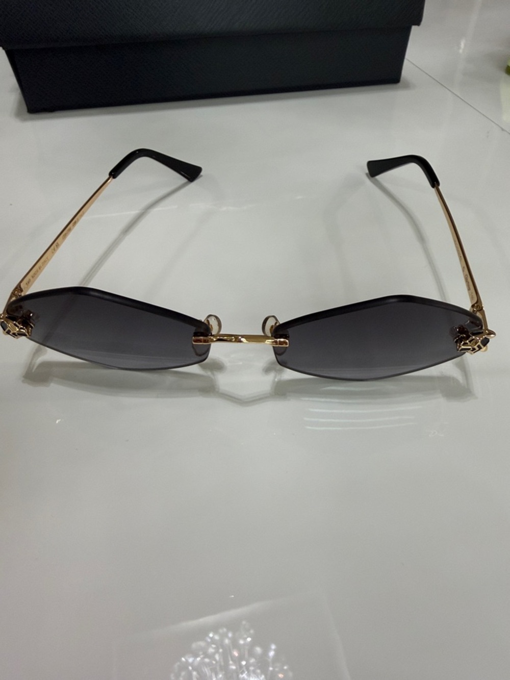 Cartier Women's Rose-Tinted Sunglasses